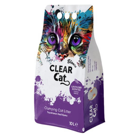 Clear Cat Blanco Cat Litter Lavender Scented 5 Litre